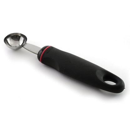Norpro 110 Productos Grip-EZ Descorazonador de frutas, Sacabolas para melón y sandía, negro, 3 cm de diámetro