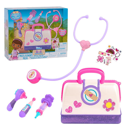 Doc McStuffins Juego de Bolsas para médicos de Hospital de Juguete, Multicolor, 22.86 x 9.65 x 22.86 cm (Just Play 92091)