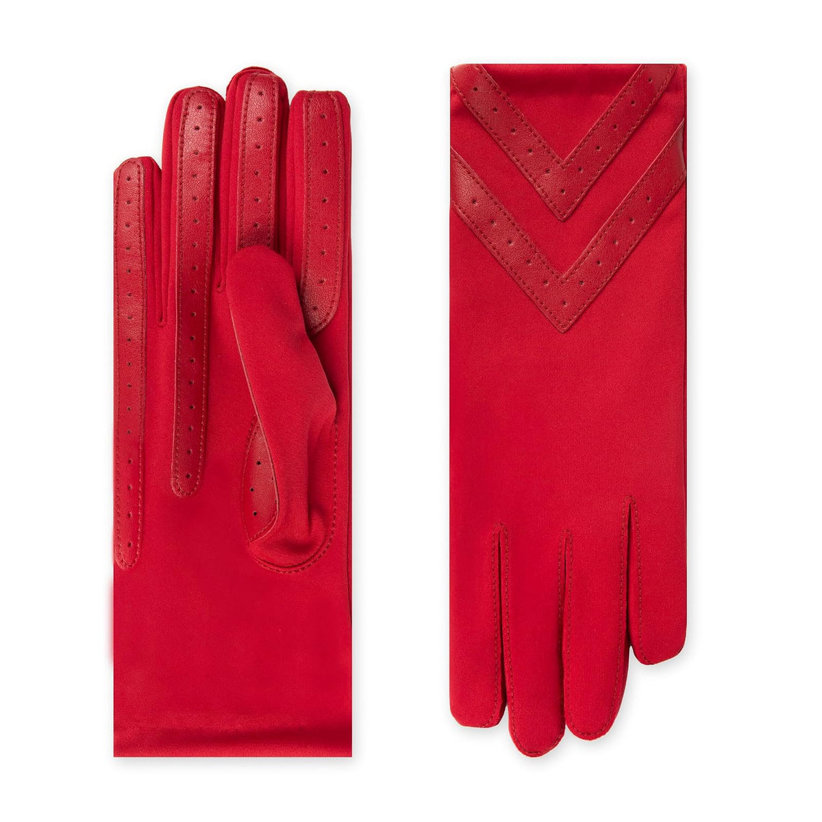 isotoner Guantes de elastano para mujer con - CH-M - Chili - Smartdri