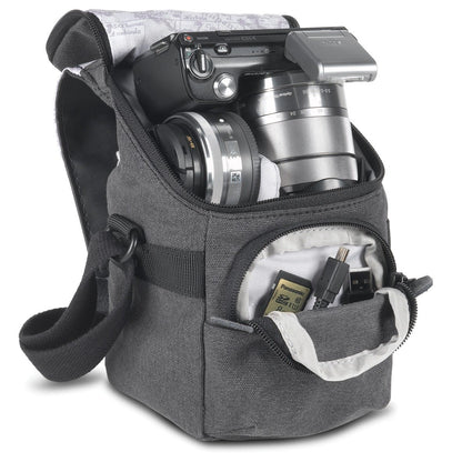 National Geographic NG W2022 Walkabout Small Holster for Mirrorless/Advanced Point and Shoot Cameras (Gray)