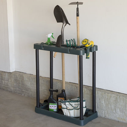 Stalwart 75-ST6010 Rolling Garden Fits 40 Tools Storage Rack Tower
