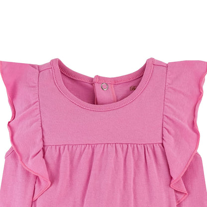 Baby Creysi Vestido Manga Corta con Calzon Bebé Algodón Hipoalergénico Diseños Divertidos