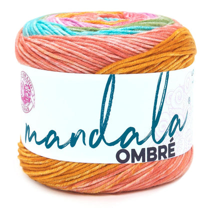 Lion Brand Mandala Estambre Acrílico Ombré, Mantra - Tranquil