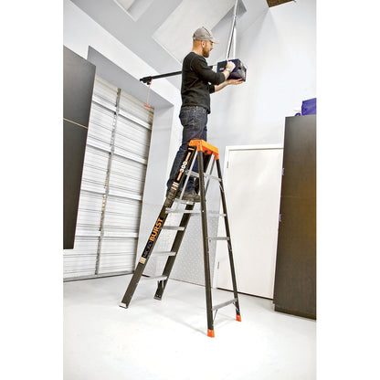 Little Giant 15710-001 Escalera de Aluminio Microburst Tipo IAA, con Fibra de Vidrio