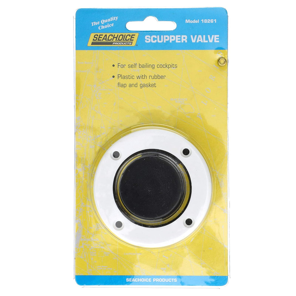 Boating Accessories New Boat Deck Drain Scupper Valve SCP 18261