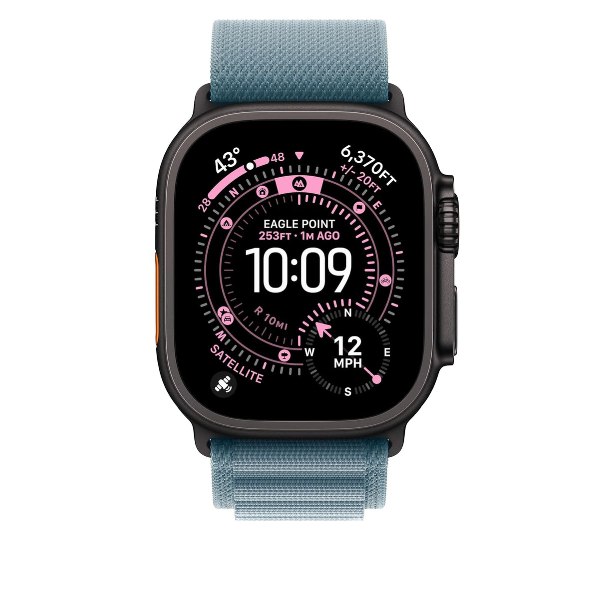 Apple Watch Band - Correa Alpine - 49 mm - Azul Claro - Mediana