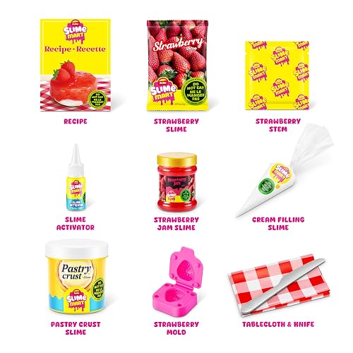 Slime Mart - Bolsa pequeña de la Compra - Serie 1 - Postre 4 Unidades (Paquete de buzón)