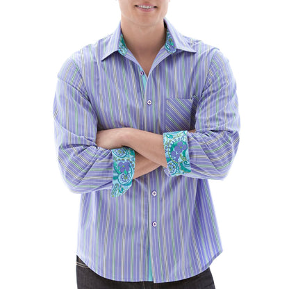 Simplicity 1544 - Camisa de Vestir con Botones para Hombre, 34-42