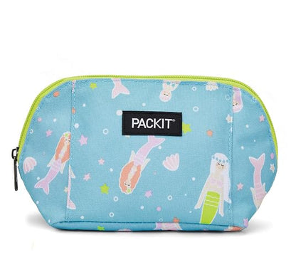 PackIt Bolsa congelable para aperitivos, sirenas | Bolsas de hielo integradas, tecnología EcoFreeze+, aperitivos frescos para llevar, mini refrigerador, almuerzos pequeños