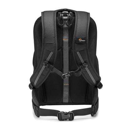 Lowepro Flipside BP 400 AW III Mochila para Cámara Réflex y sin Espejo con Acceso Lateral y Trasero, Divisores Ajustables, Compatible con Sony Alpha 7, Ideal para Viajes y Exteriores, Color Negro