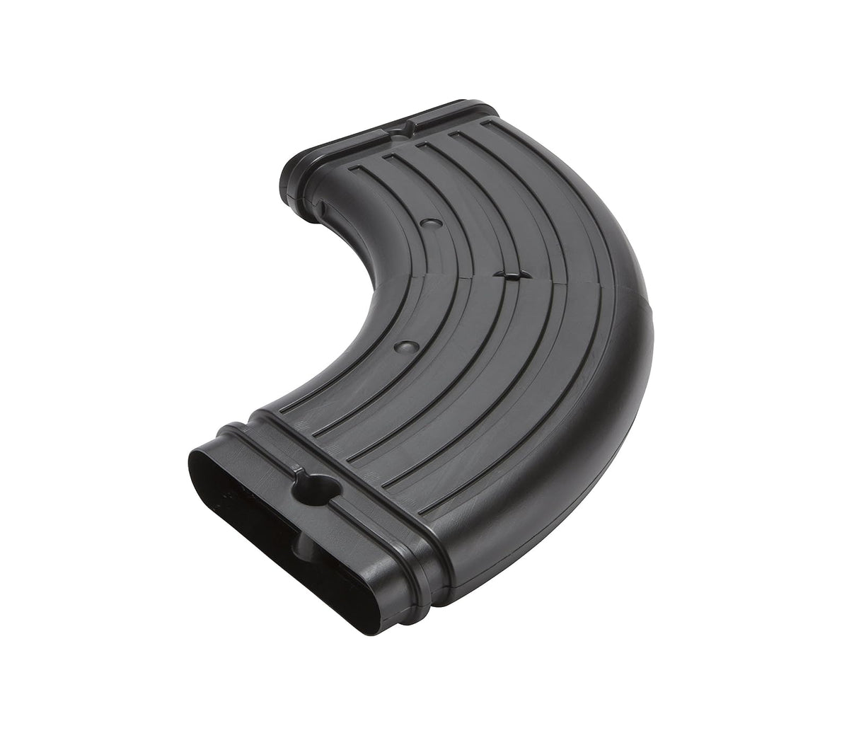 StealthFlow 4631 - Codo ajustable, 1 unidad (paquete de 1), color negro
