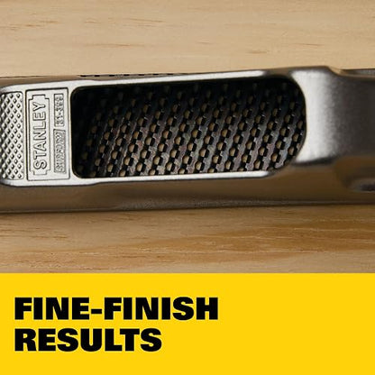 STANLEY Cepillo para Madera Plano 6" (152mm), 21-399 | Compacto 6 pulgadas. Cuerpo fundido a presión, hoja de corte fino, mano para un suavizado y recorte rápidos