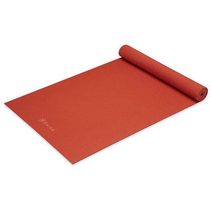 Gaiam Tapete de Yoga 5 mm Antideslizante - Quemado por el sol.