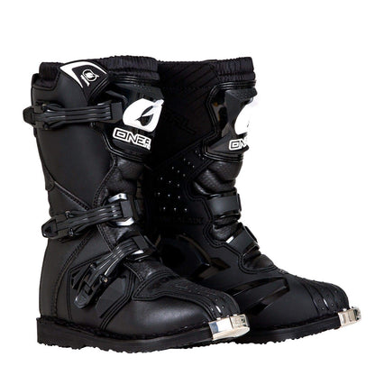 O'Neal K1 Botas para Niños 0325-104, Negro, Talla 4.5 M US