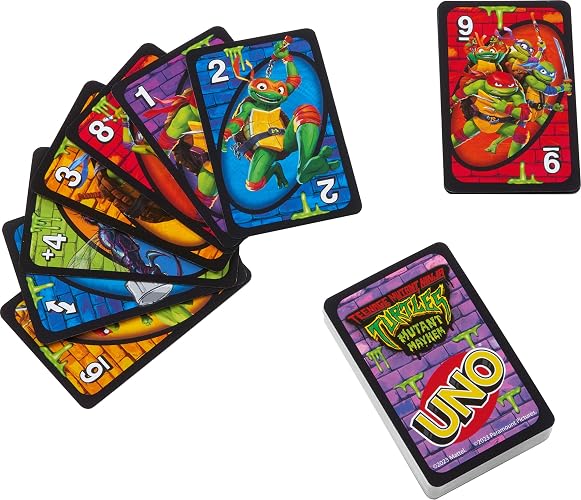 Mattel Games UNO - Juego de Cartas para niños y Noches Familiares, Fiestas, Viajes, Camping y más
