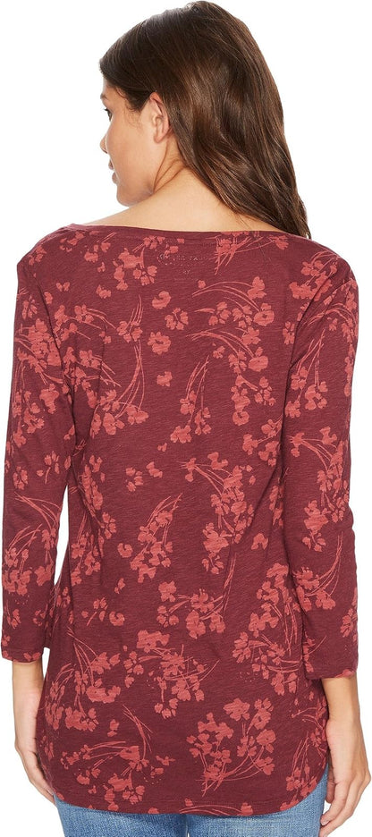 Lucky Brand All Over Print tee Camiseta Mujer