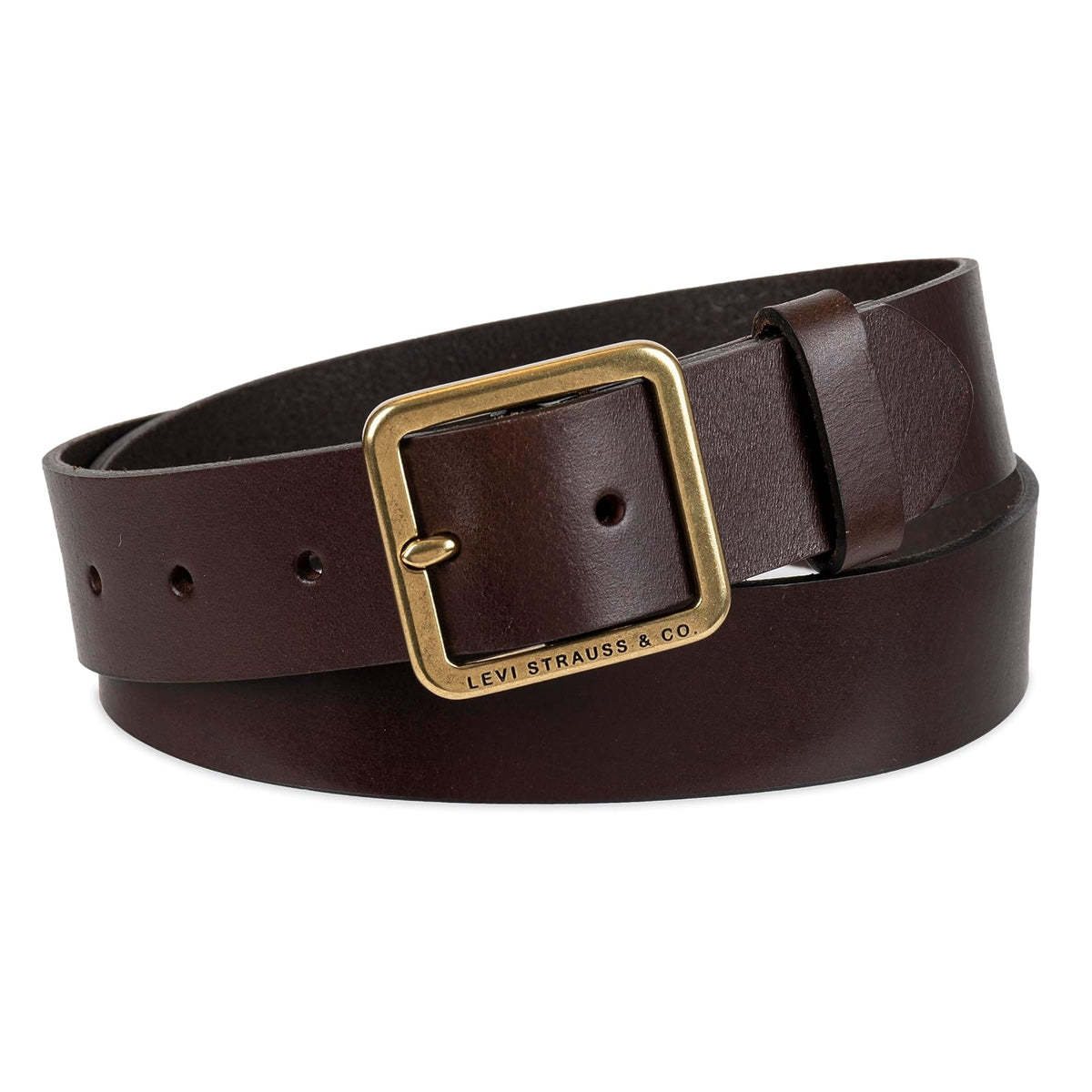 Levi's Casual Square Center Bar Buckle Belt Cinturón Mujer