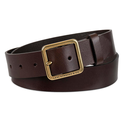 Levi's Casual Square Center Bar Buckle Belt Cinturón Mujer