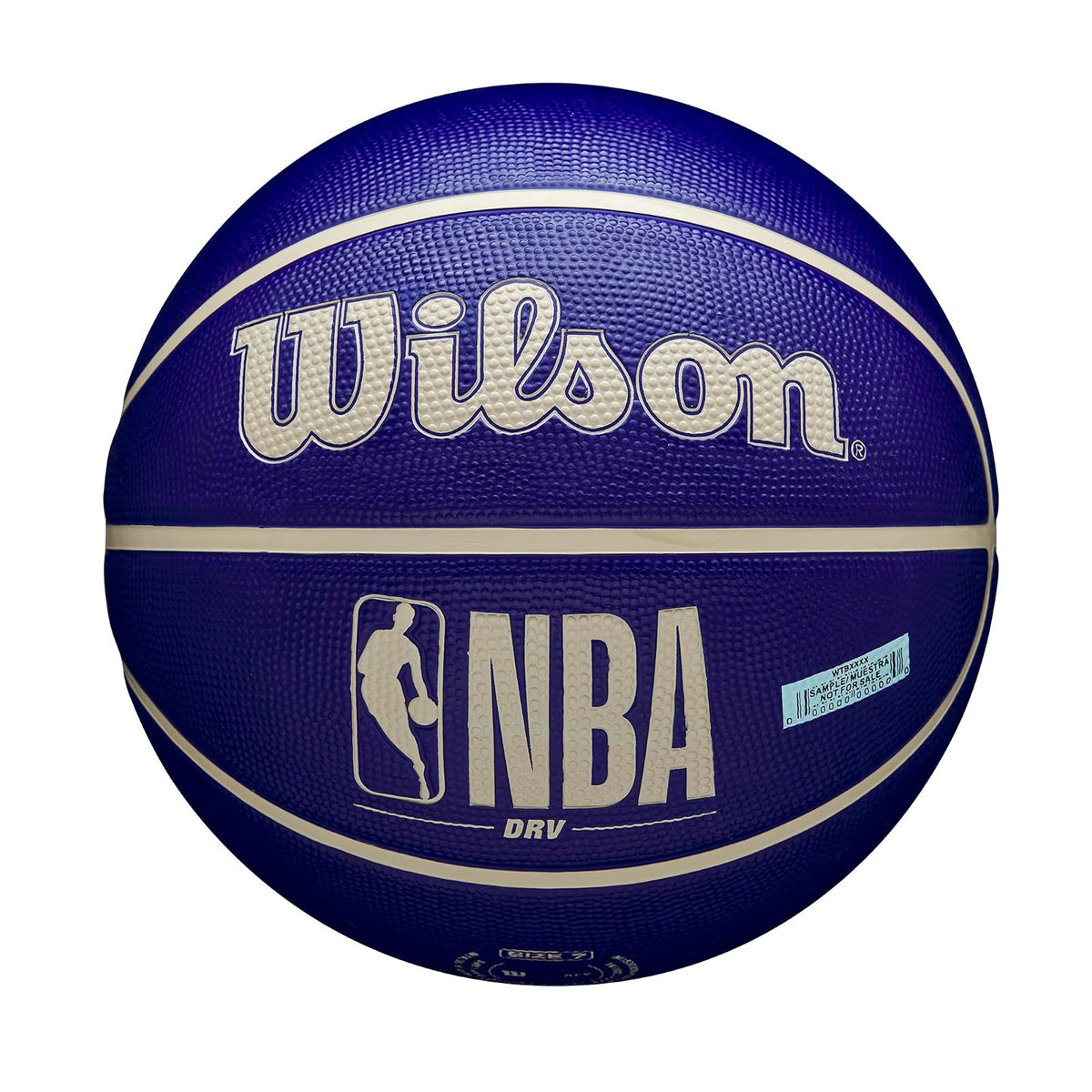 Wilson NBA DRV Balón de Baloncesto para Exterior - índigo - Beige - Size 6 - 28.5"