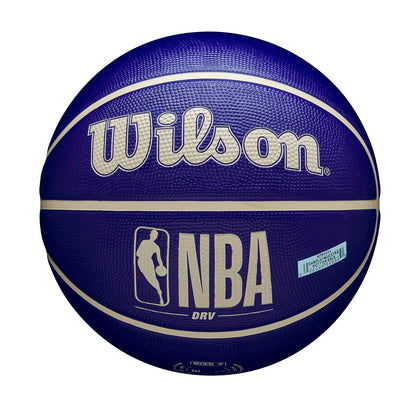 Wilson NBA DRV Balón de Baloncesto para Exterior - índigo - Beige - Size 6 - 28.5"