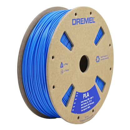 Dremel DigiLab Filamento PLA para Impresora 3D, 1.75 mm, 0.75 kg - Azul - Filamento para impresora