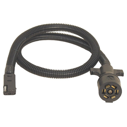 RV PIGTAILS Coleta Jayco de 7-6 Vías 40015, 36 in, Negro