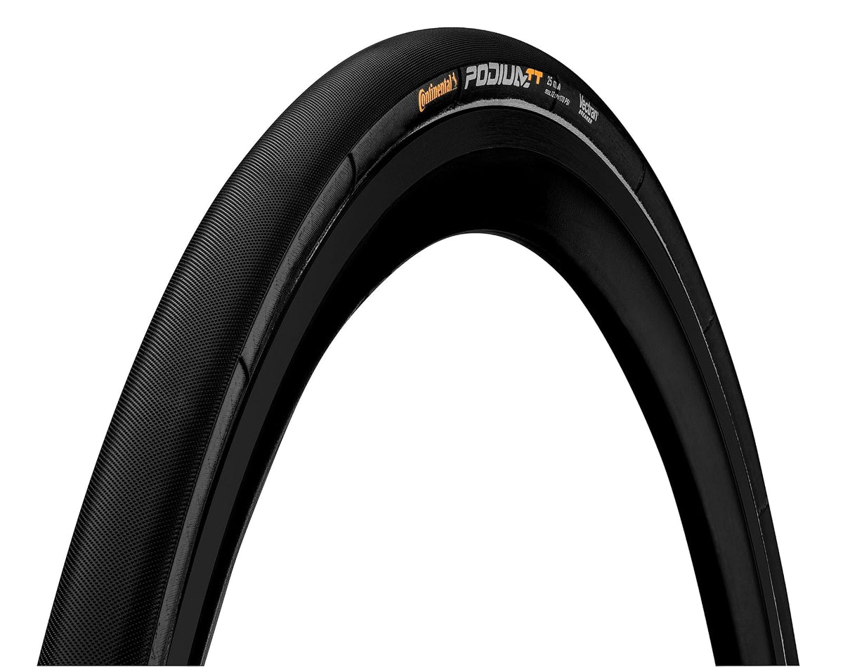 Llanta Continental Podium Tt - Neumático Tubular (28 X 25 Pulgadas), Color Negro