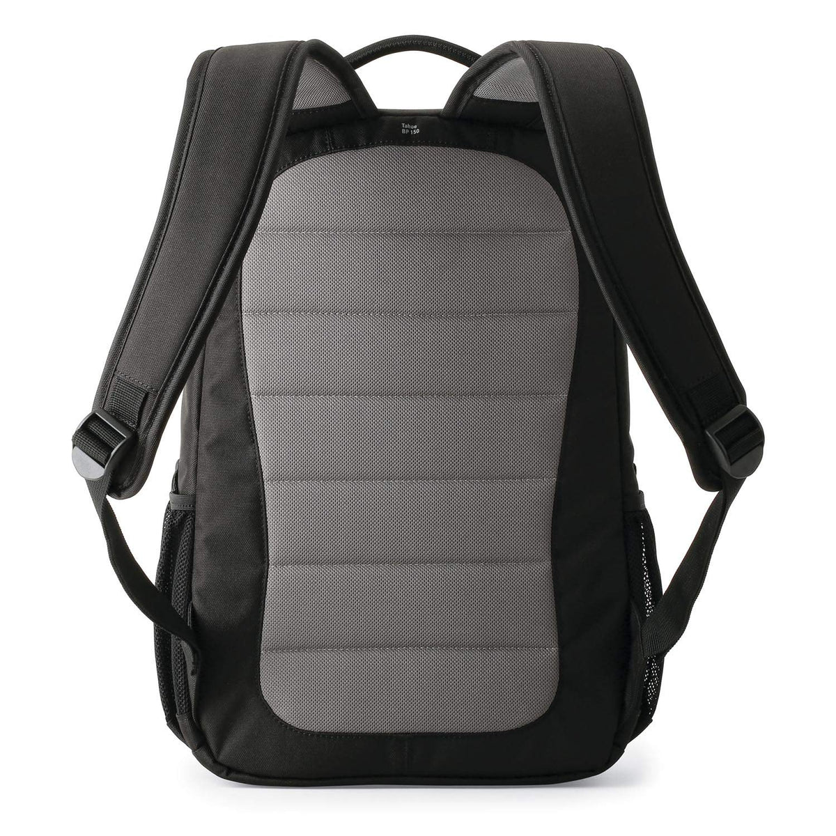 Lowepro Tahoe BP 150 Mochila para Cámara DSLR o sin Espejo, con Separadores Acolchados Removibles, Compartimento UltraFlex y Bolsillo para Tableta de 10 Pulgadas, Ideal para Viajes, Color Negro