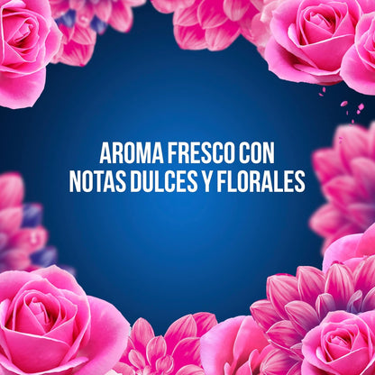 DOWNY - Pack con Suavizante de Telas Aroma Floral 2.8L + Perlas Aromatizantes para Ropa Unstopables Lush 283g