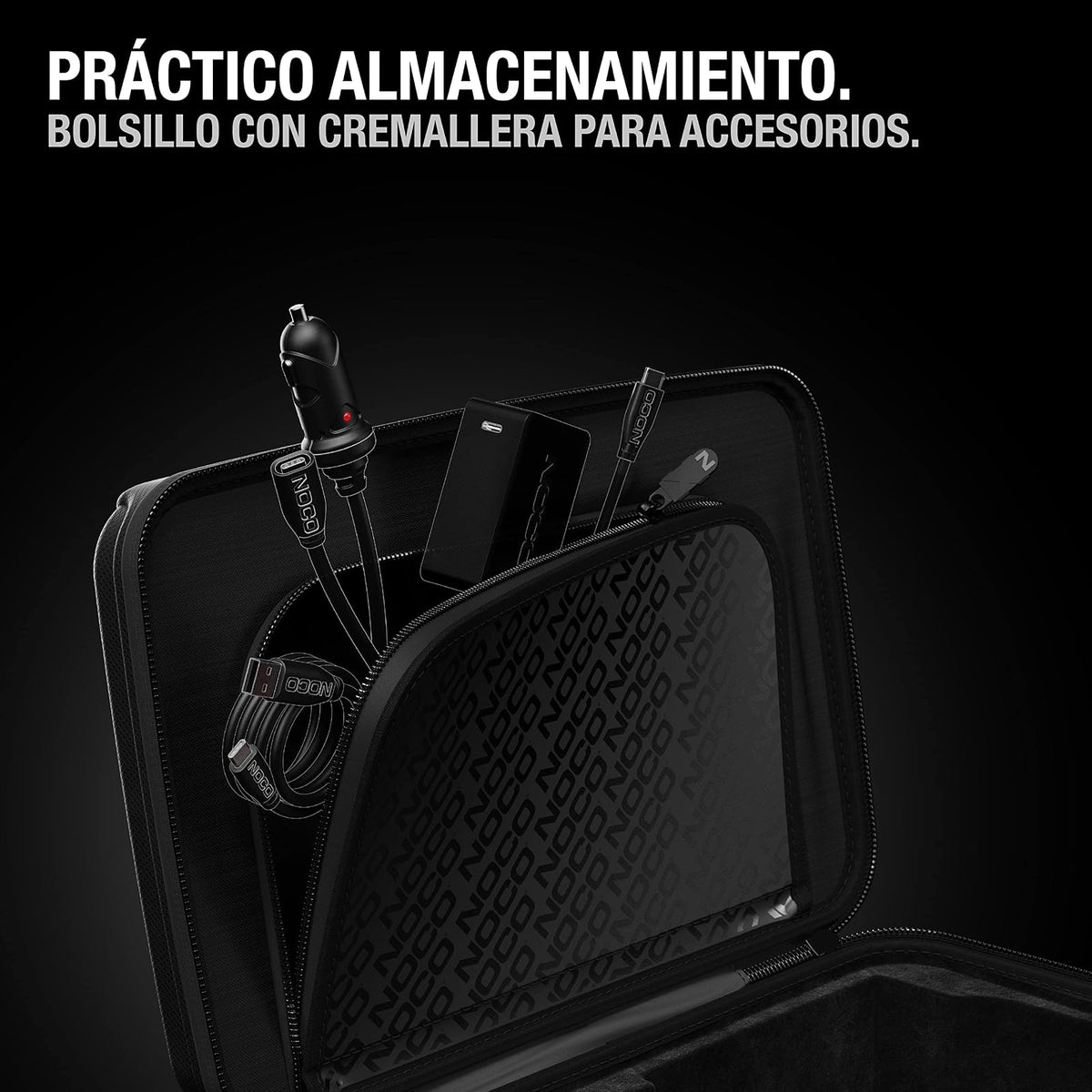 NOCO GBC104 Estuche de Protección de Goma EVA Boost X para Arrancadores de Emergencia de Litio GBX155 UltraSafe