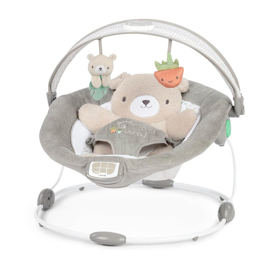 Ingenuity Mecedora con Barra de Juegos con Felpa para Bebés