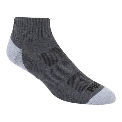 Puma Quarter Crew - Calcetines para hombre (6 unidades)