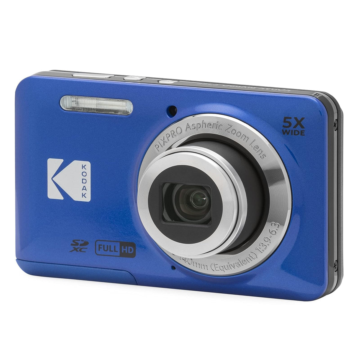 Kodak PIXPRO FZ55 Cámara digital 16 MP con zoom óptico 5x - Azul
