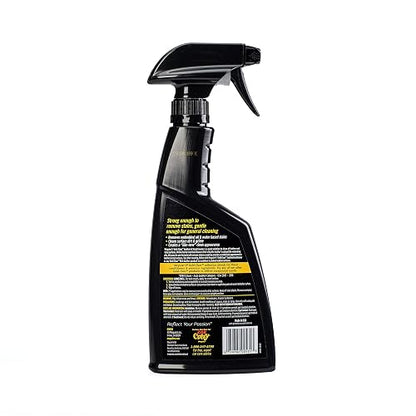 Meguiar's Gold Class Limpiador de Asientos de Cuero y Vinilo para Automóvil G18516, 473 g, Negro, Paquete de 1