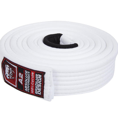 Venum Cinturón para Kimono BJJ - blanco - A2