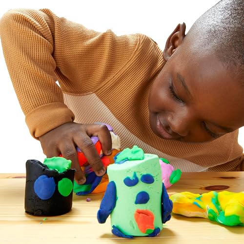 Play-Doh Super Pack de 65 latas de masa moldeable en distintos colores como Play-Doh Clásica, Color Burst, Sparkle y más, para niños y niñas a partir de 3 años