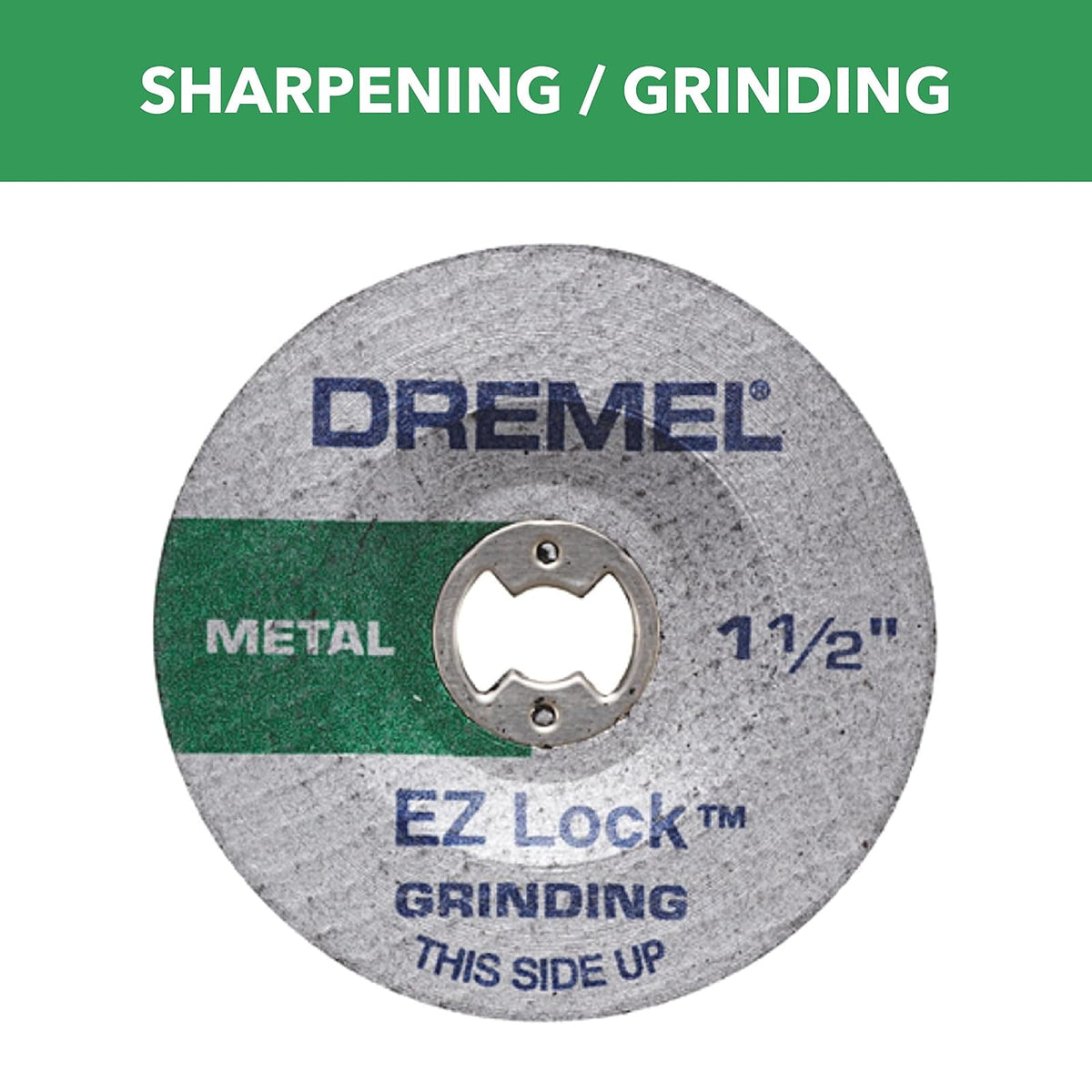 DREMEL BOSCH Disco Uso Lateral Esmerilado De 38,1mm EZ Lock