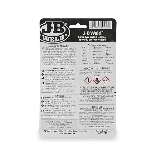J-B Weld Adhesivo Epóxico 8265SPA 56.8gr