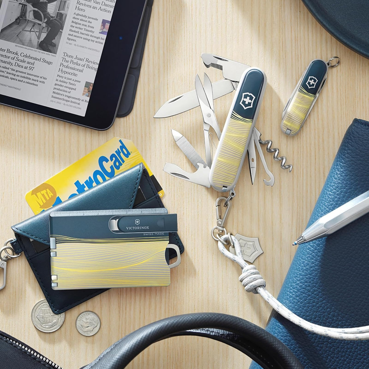 Victorinox Swiss Card Classic New York Style, Gris