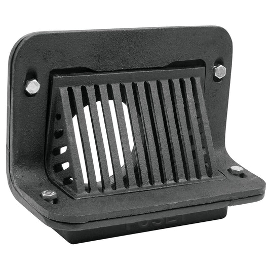 Foset CO-4954, Coladera de hierro con salida 4", de pretil