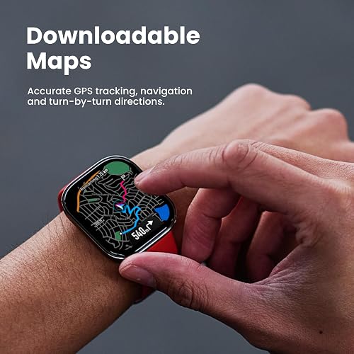 Amazfit Bip 6 Reloj Inteligente de 46 mm, batería de 14 días, visualización AMOLED de 1.9 Pulgadas, GPS y mapas gratuitos, AI, Llamadas y Texto Bluetooth, rastreador de Salud, Fitness y sueño, más de