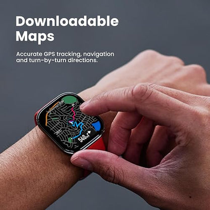 Amazfit Bip 6 Reloj Inteligente de 46 mm, batería de 14 días, visualización AMOLED de 1.9 Pulgadas, GPS y mapas gratuitos, AI, Llamadas y Texto Bluetooth, rastreador de Salud, Fitness y sueño, más de