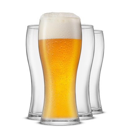 JoyJolt Callen Juego de 4 Vasos de Cerveza 439 ml