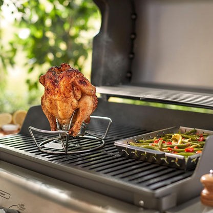 Weber Soporte para Aves y Pollo de Acero