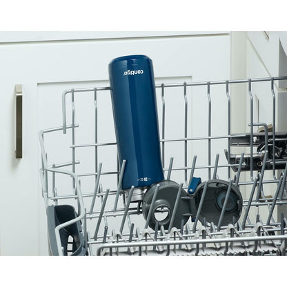 Contigo Jackson Chill 2.0 Botella de agua con tapa AUTOPOP | Acero inoxidable, 20 onzas, color arándano opaco