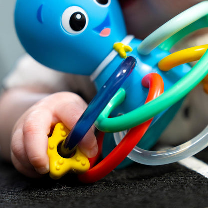 Mordedor y sonajero Opus el pulpo de Ocean Explorers, de Baby Einstein, a partir de 0 meses