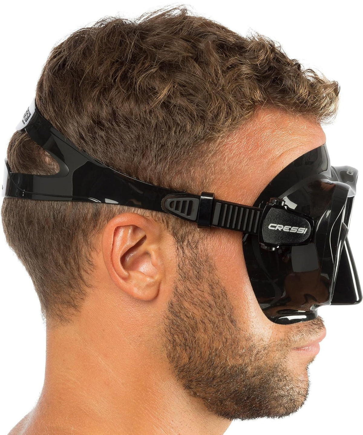 Cressi F1, máscara de Buceo sin Marco, Falda de Silicona con Sello Perfecto, diseñada en Italia por Cressi