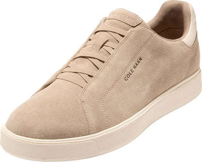 Cole Haan Grandpro Luxe Tenis sin Cordones para Hombre - 30.5 cm - Gamuza Beige Abedul