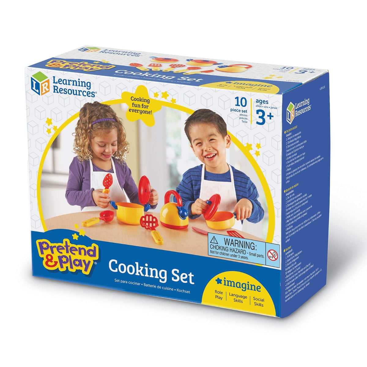 Learning Resources Set de Cocina Pretend & Play Cooking Set