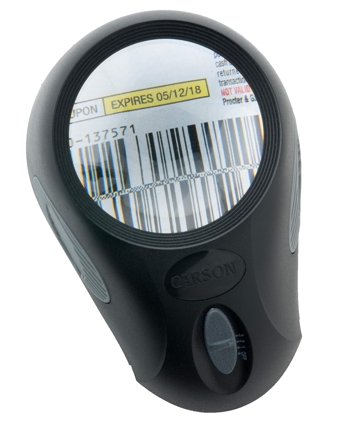 Carson LumiLoupe Ultra Lupa 5X de Sobremesa con Luz LED